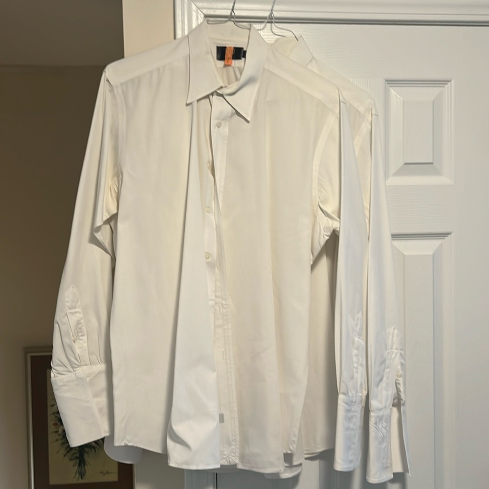 Ike Behar LS French cuff